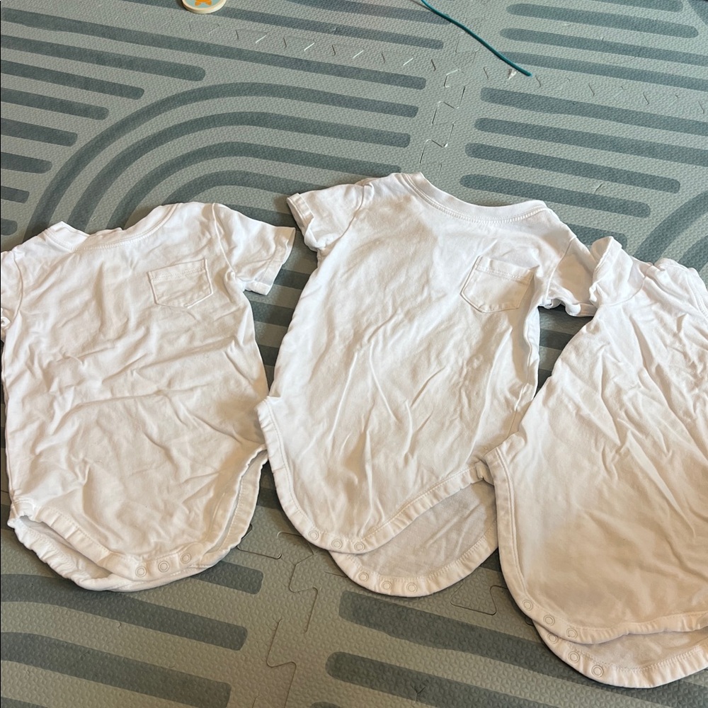 Janie and Jack Baby Bodysuits, Set of 3